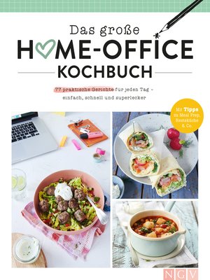 cover image of Das große Home-Office Kochbuch